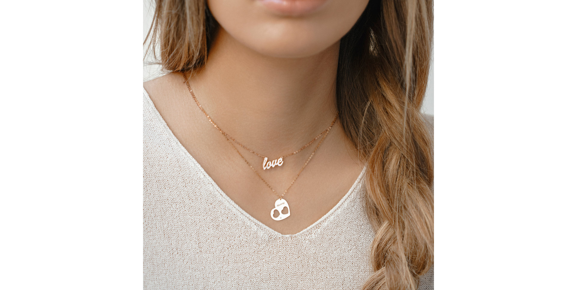 Náhrdelník s diamantom Mummy