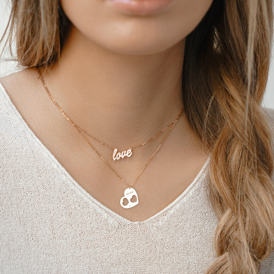 Náhrdelník s diamantom Mummy