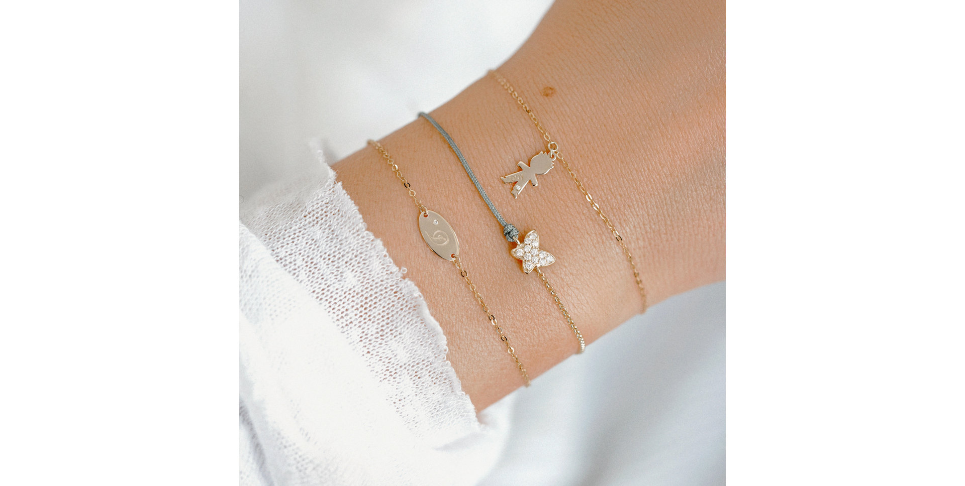 Náramok s diamantom Boy