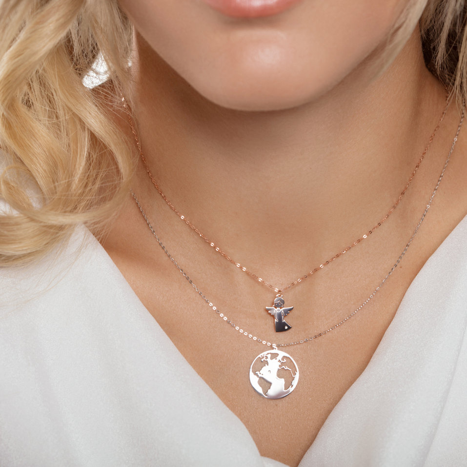 Náhrdelník s diamantom Little Angel