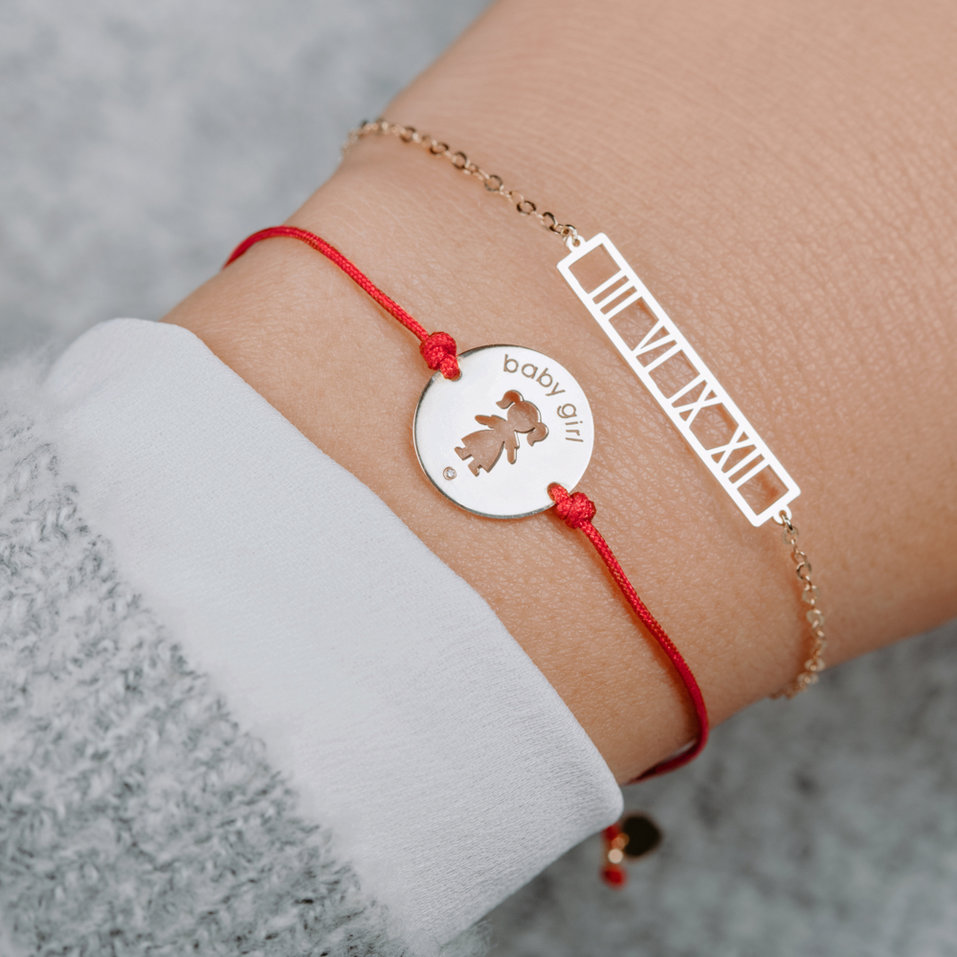 Náramok s diamantom Baby Girl