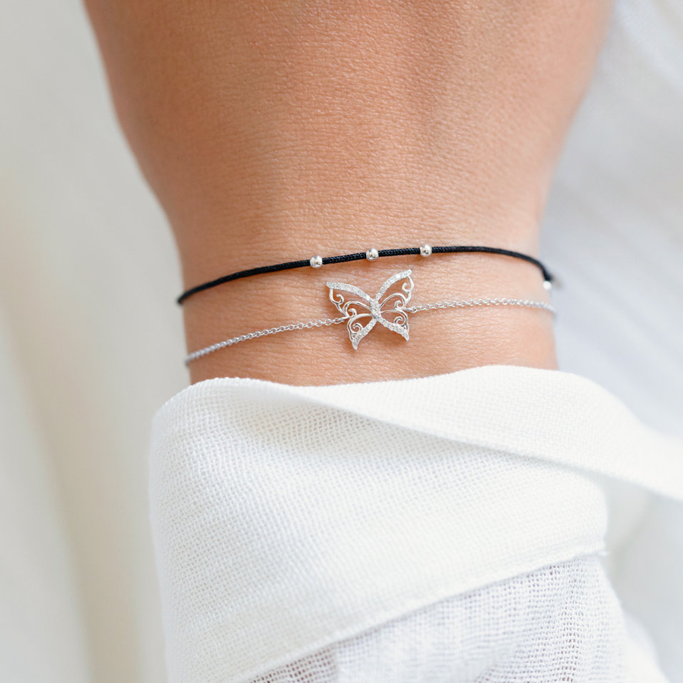 Dámsky náramok so šnúrkou Shamballa