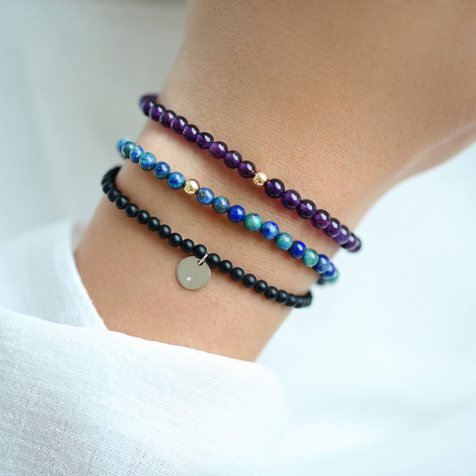 Náramok s ametystom african Fancy Beauty