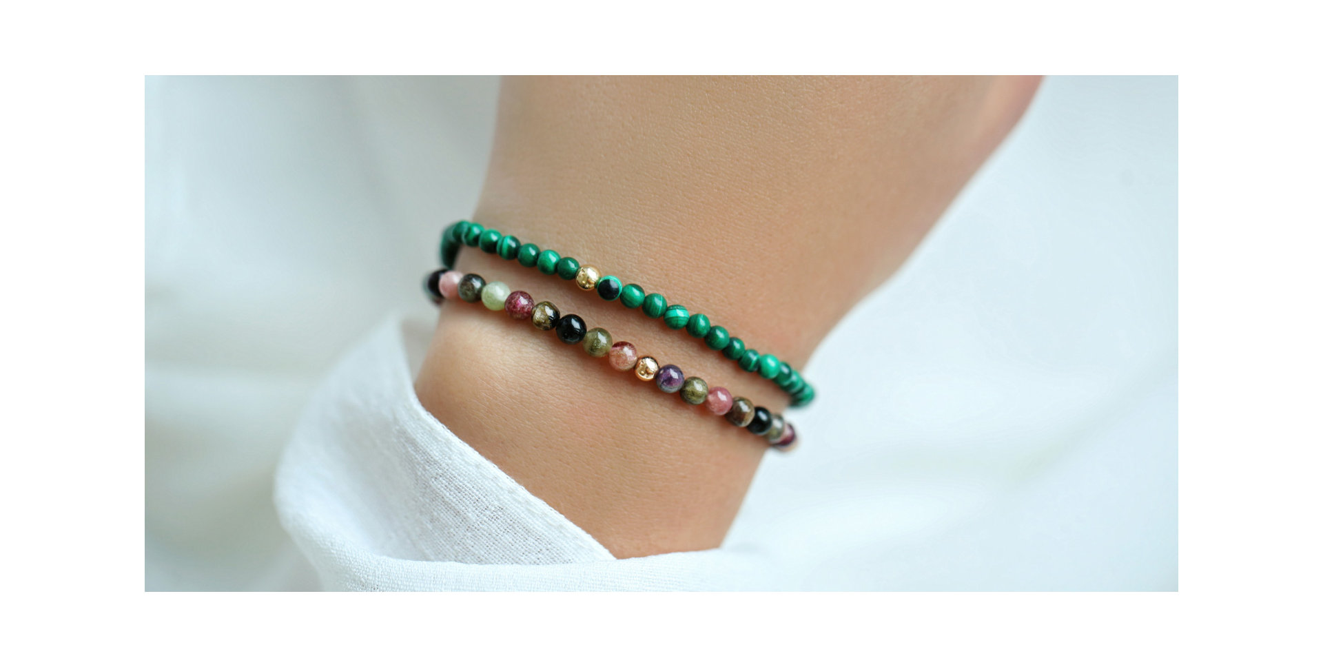 Náramok s malachitom Fancy Beauty