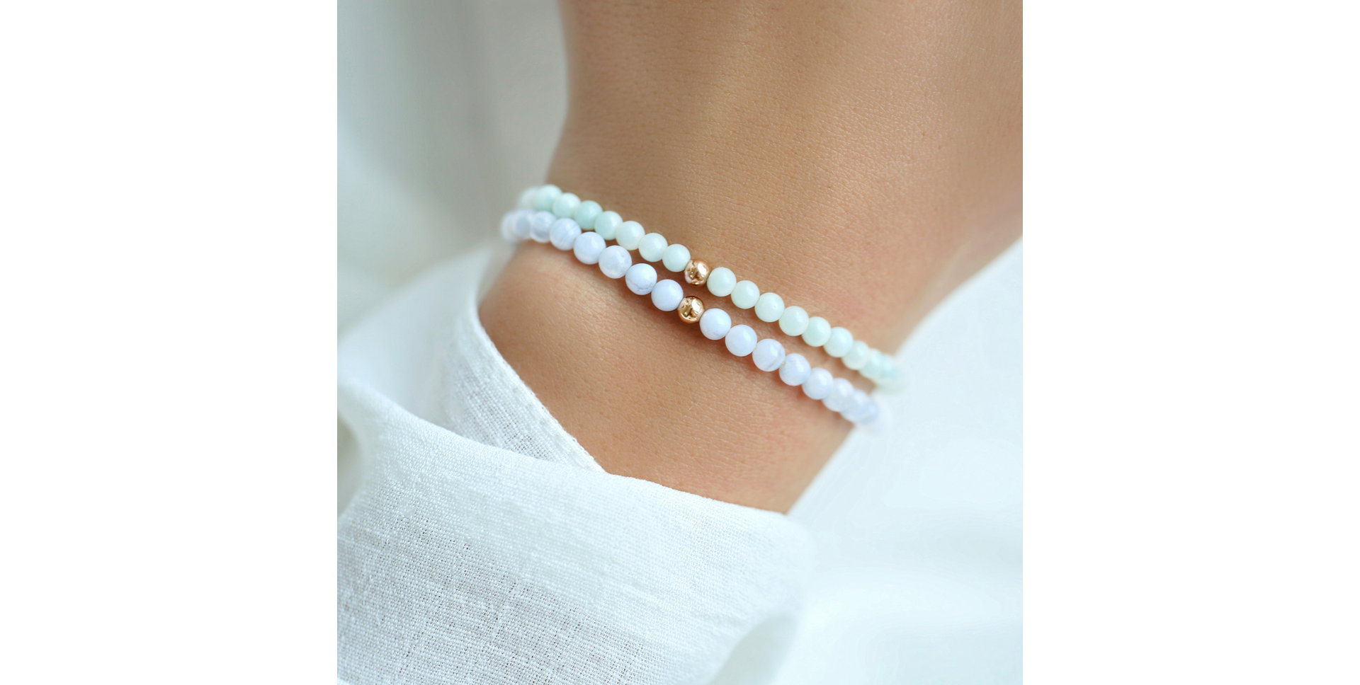 Náramok s amazonitom Fancy Beauty