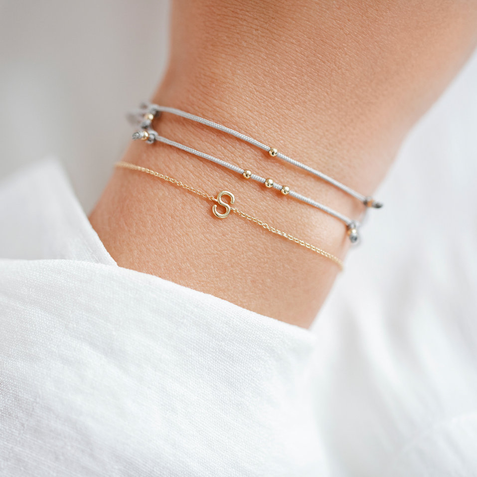 Náramok s diamantom Round Line W