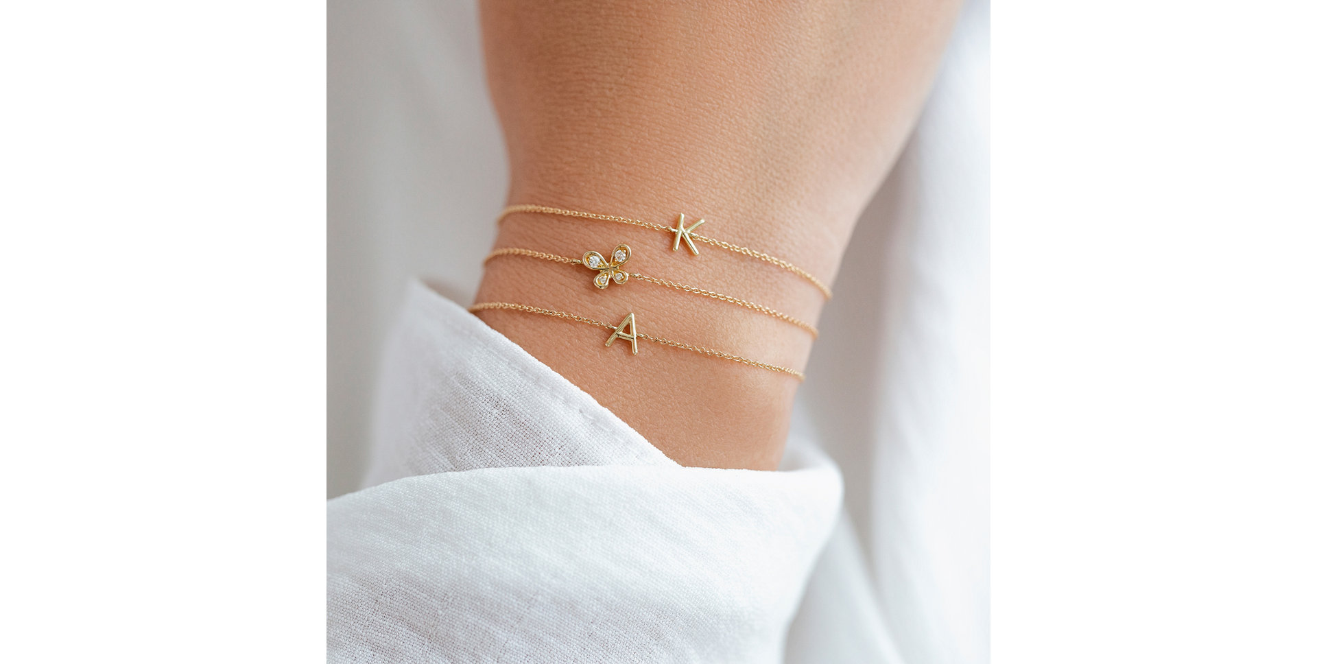 Náramok s diamantom Round Line R