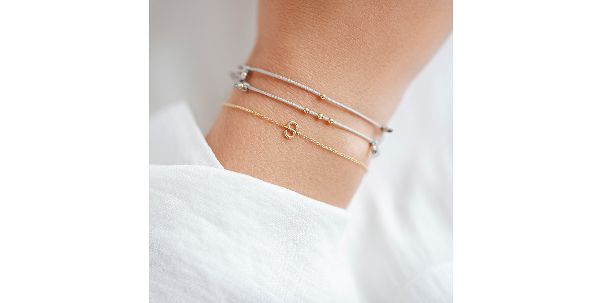 Náramok s diamantom Round Line Y