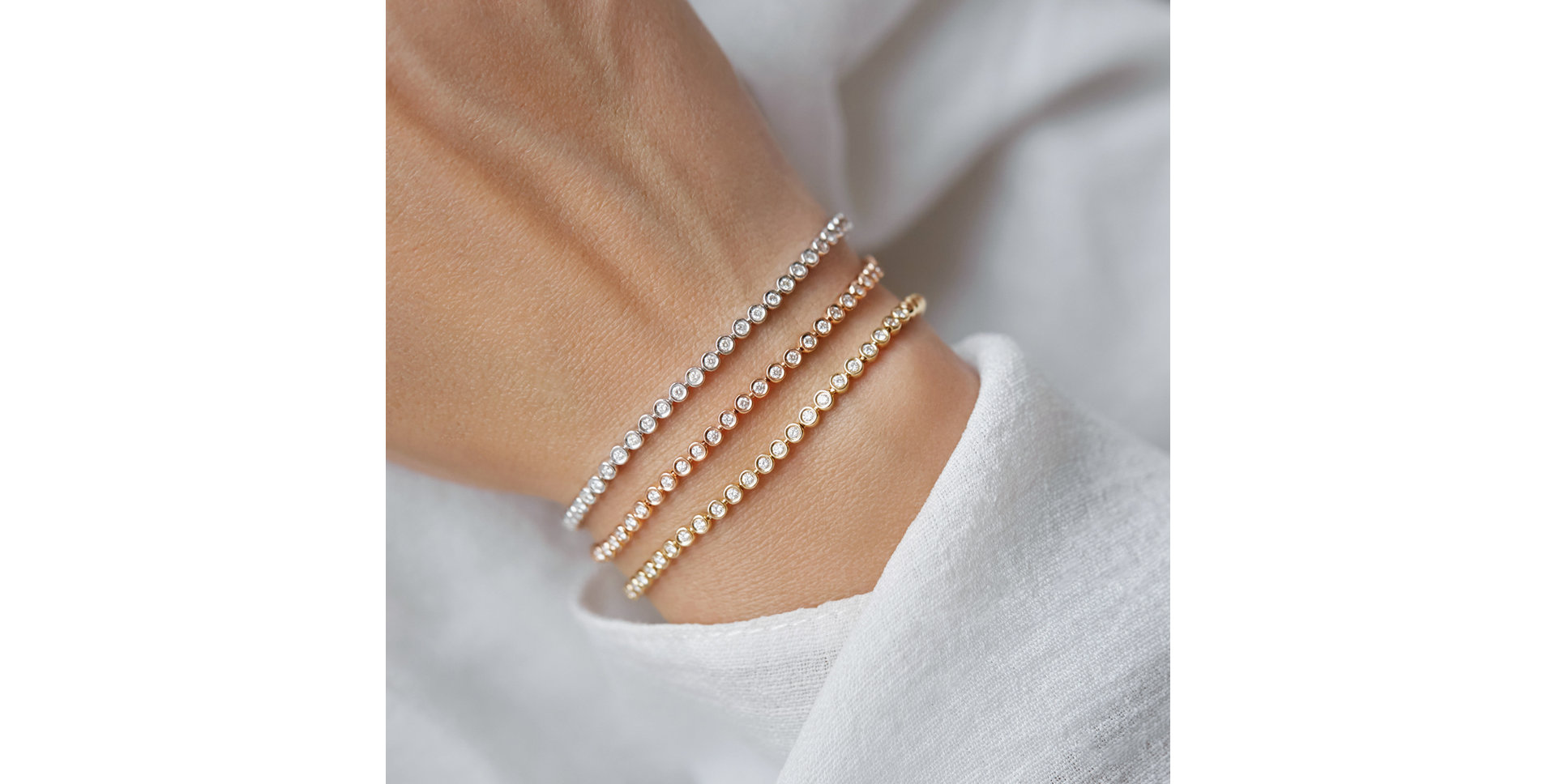 Náramok s diamantmi Essential Spendour