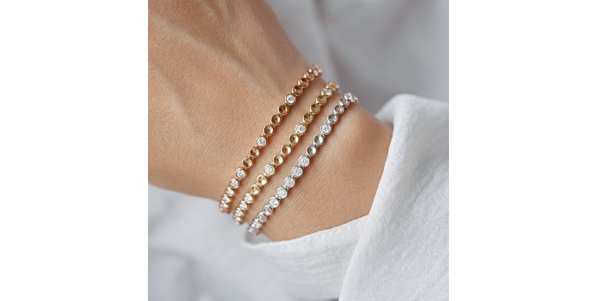 Náramok s diamantmi Essential Brilliance