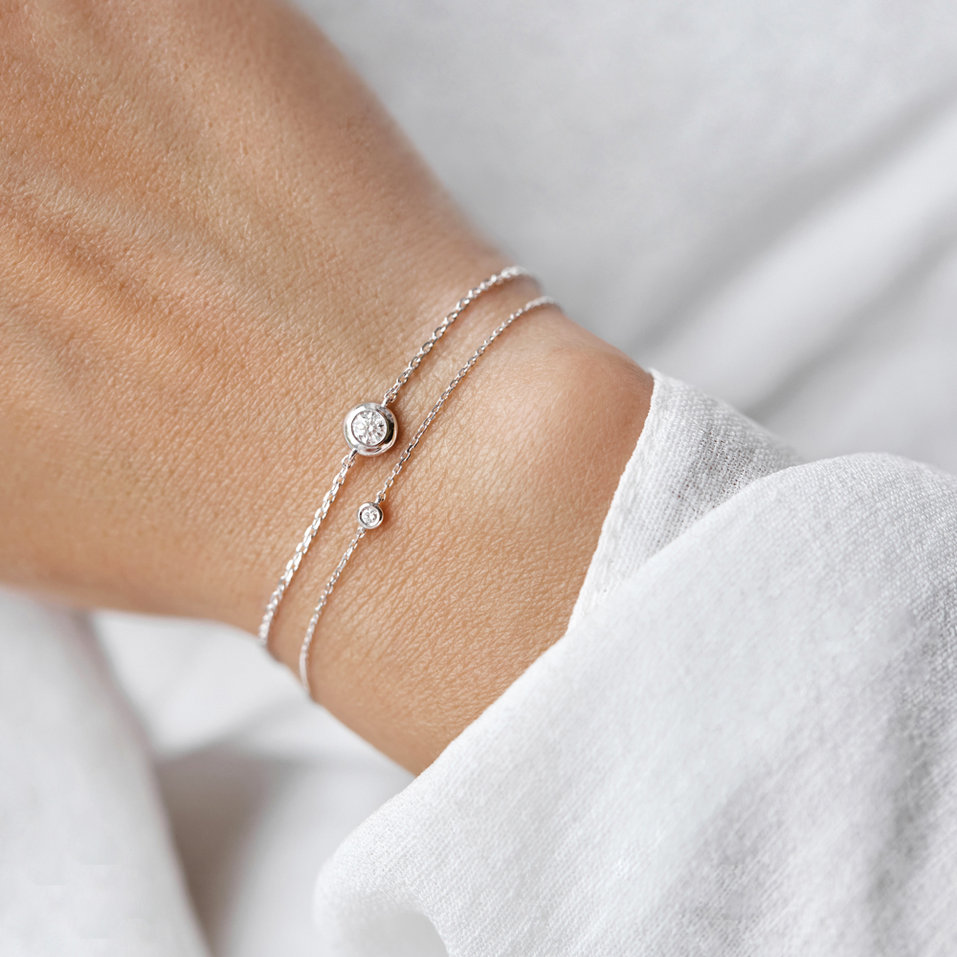 Náramok s diamantmi Sparkling Dots