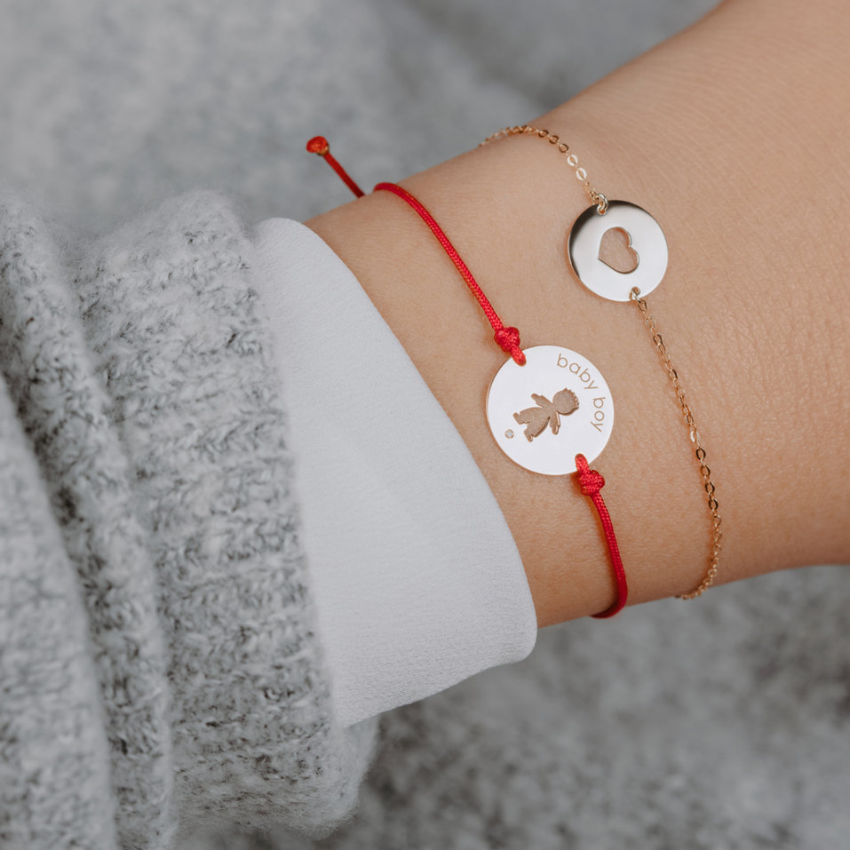 Náramok s diamantom Baby Boy