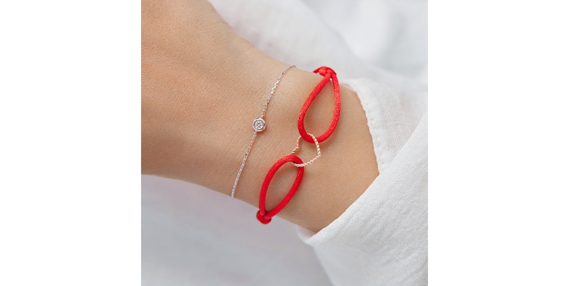 Náramok s diamantom Sparkling Dots