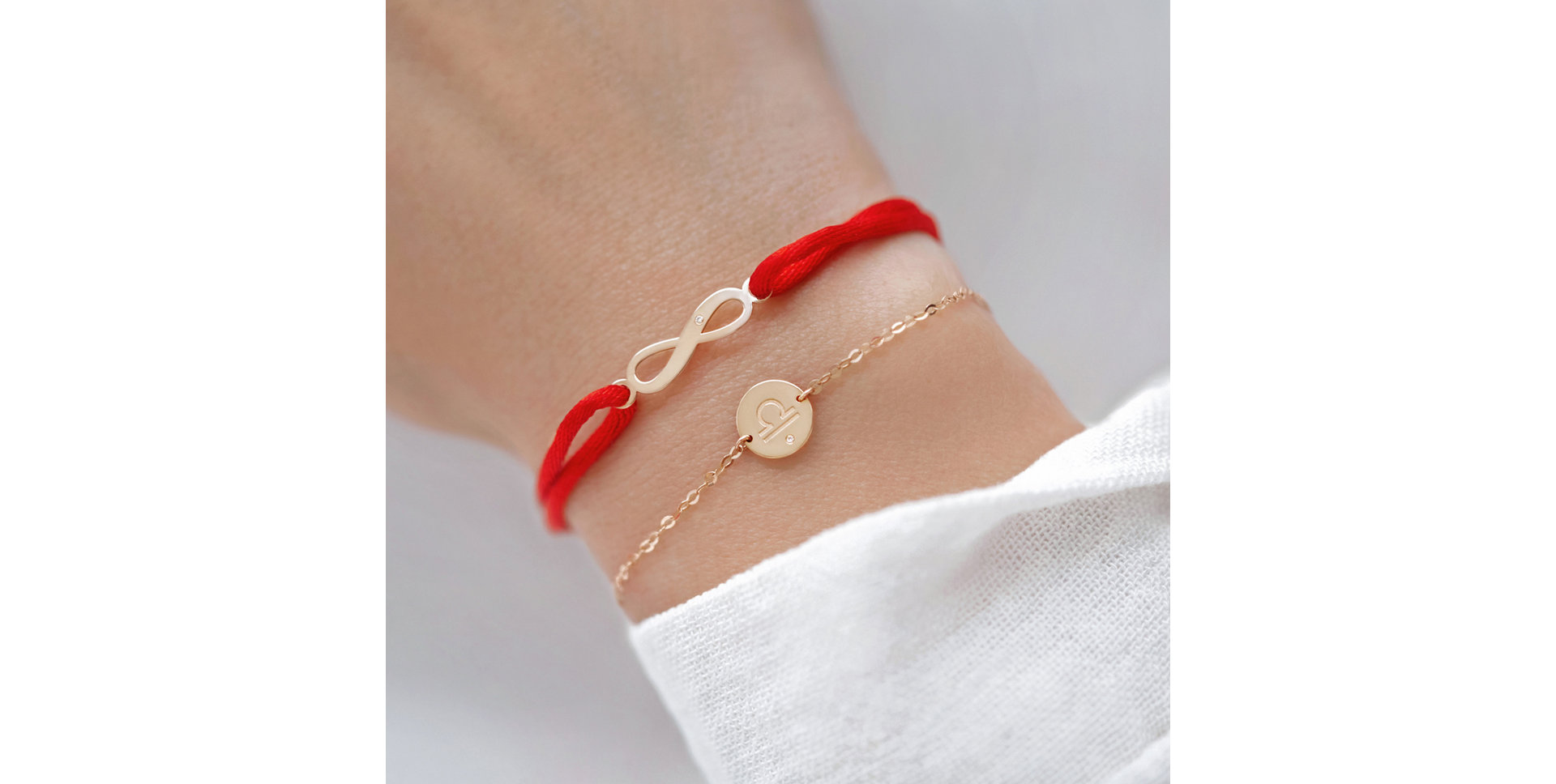 Náramok s diamantom Libra