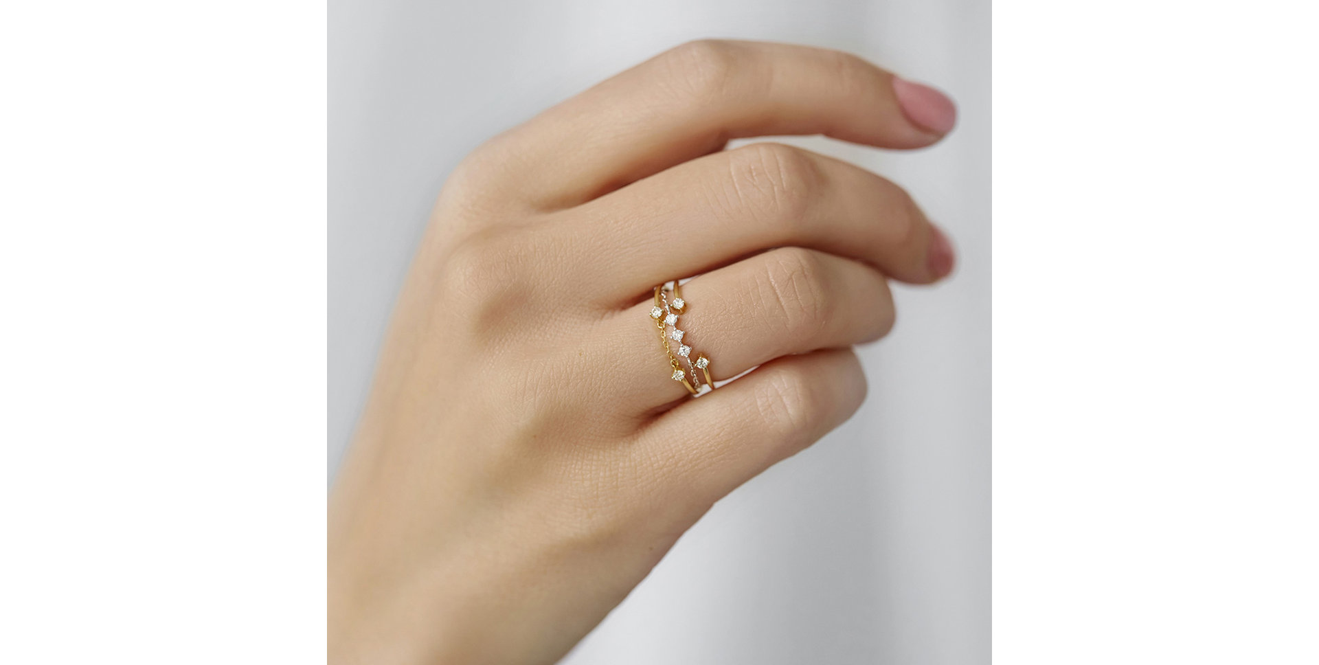 Prsteň s diamantmi Jive