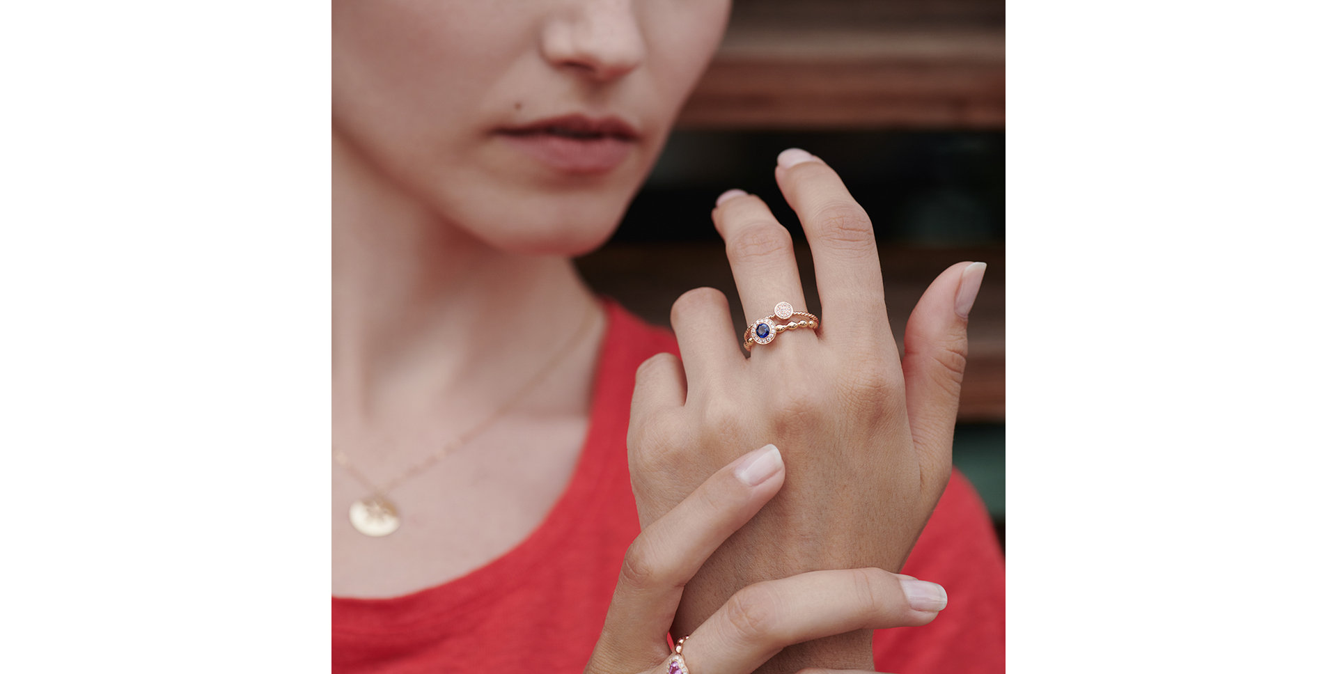 Prsteň s diamantmi Endless Circle