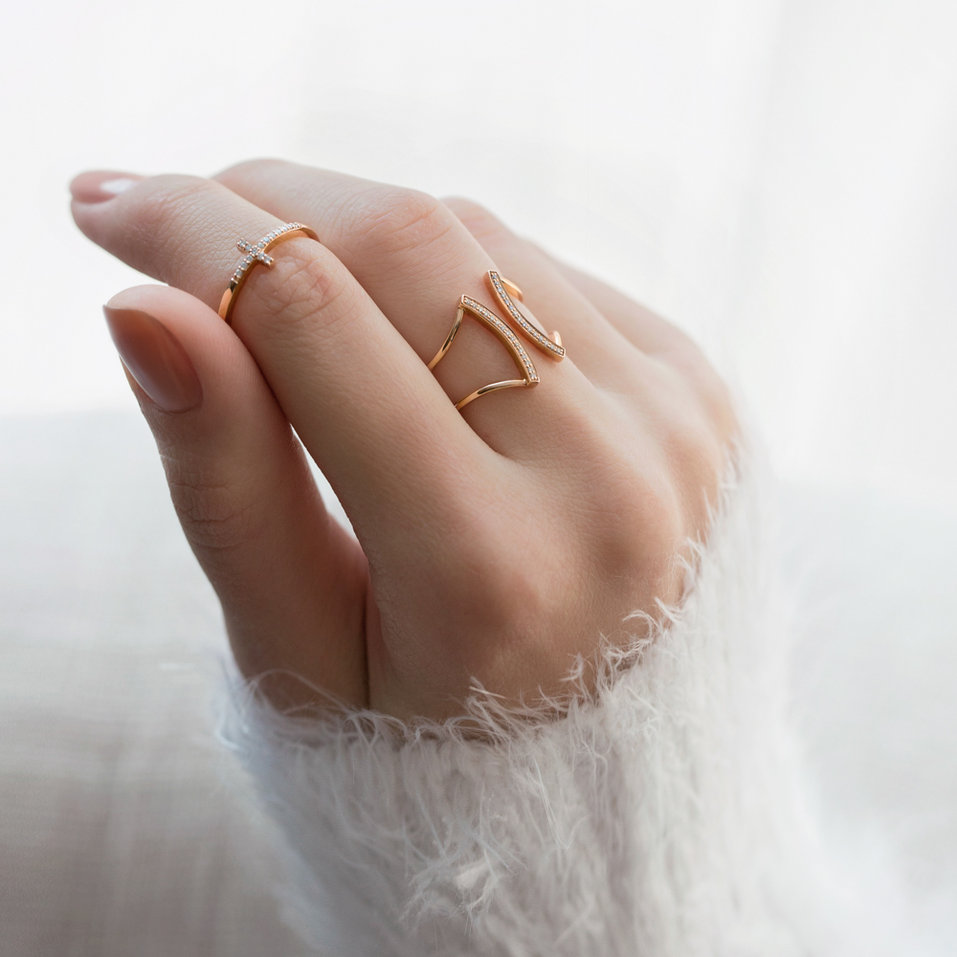 Prsteň s diamantmi Loyal Belle