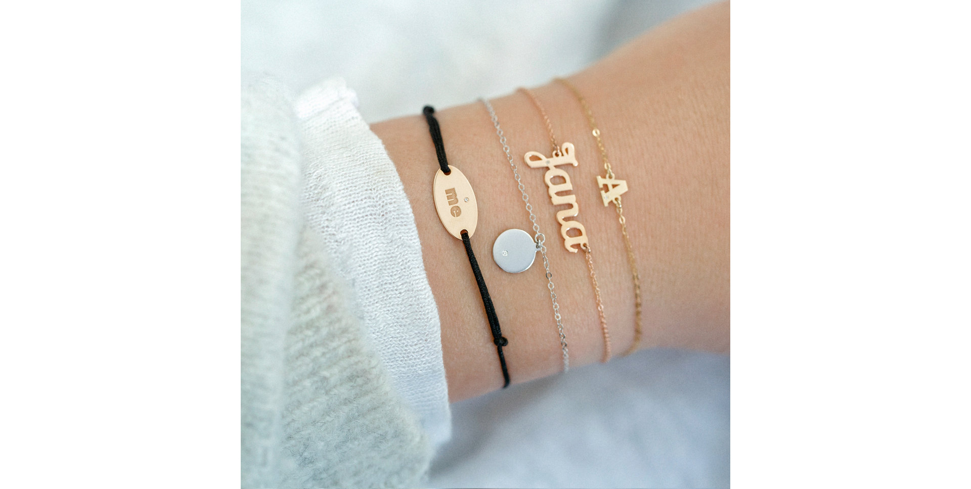 Náramok s diamantom My Space