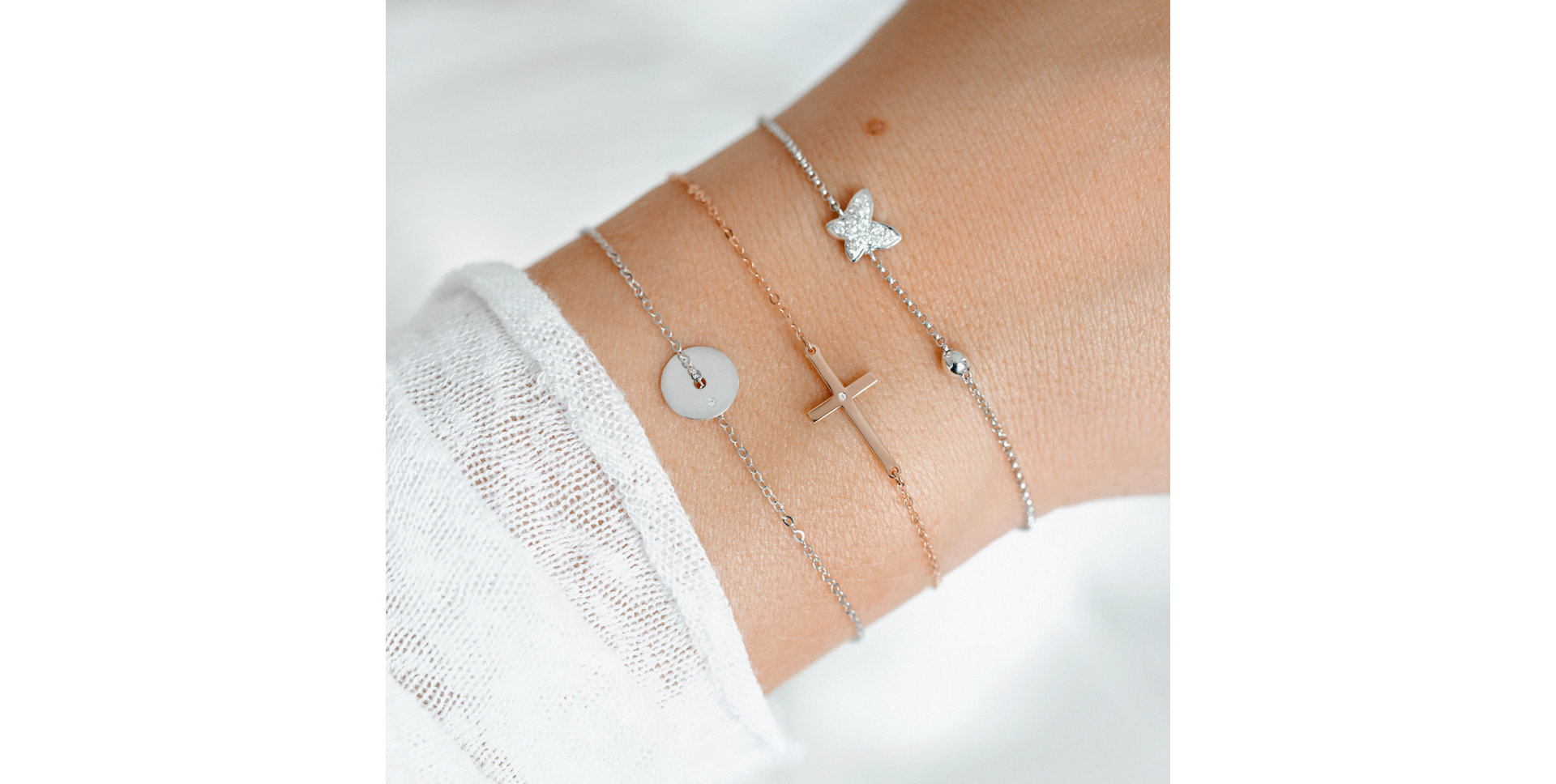 Náramok s diamantom Eternity