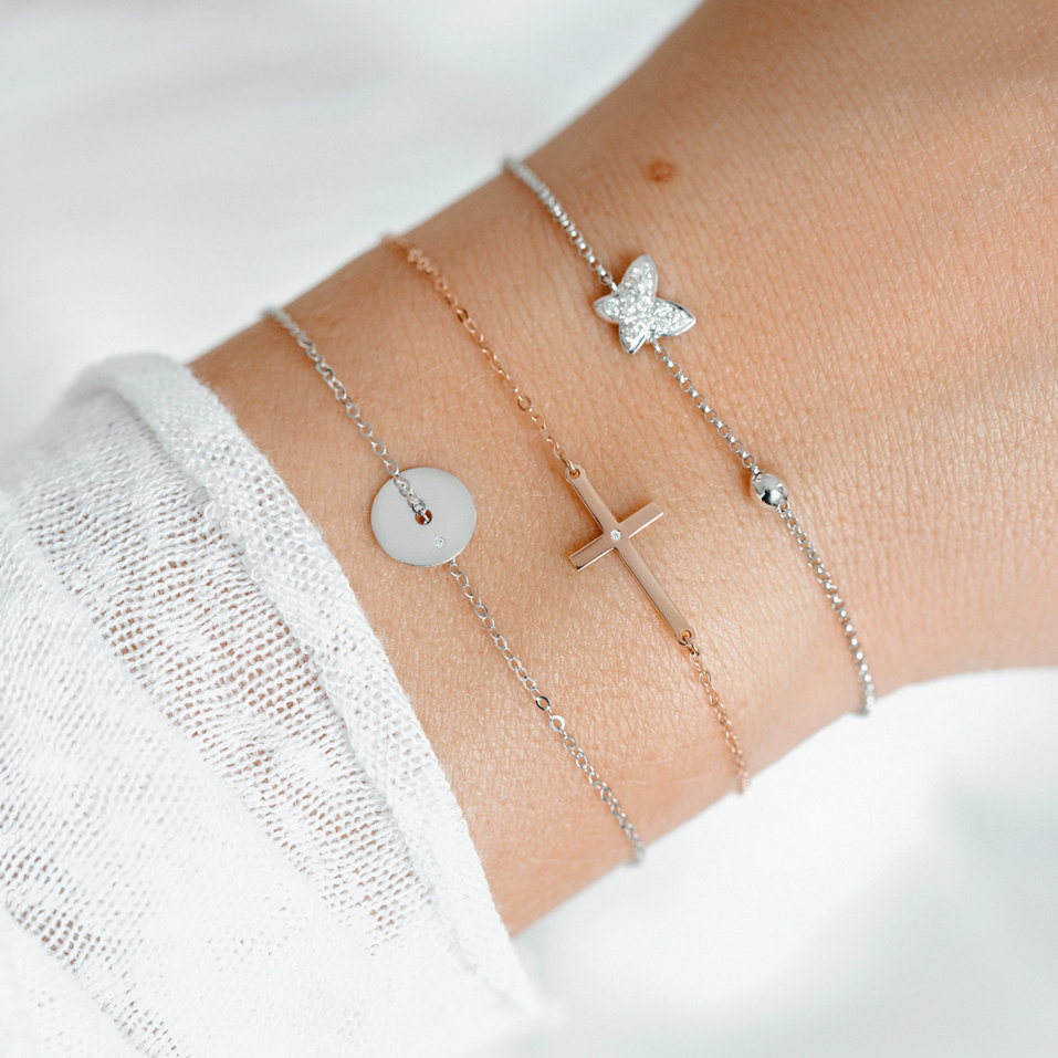 Náramok s diamantom Eternity