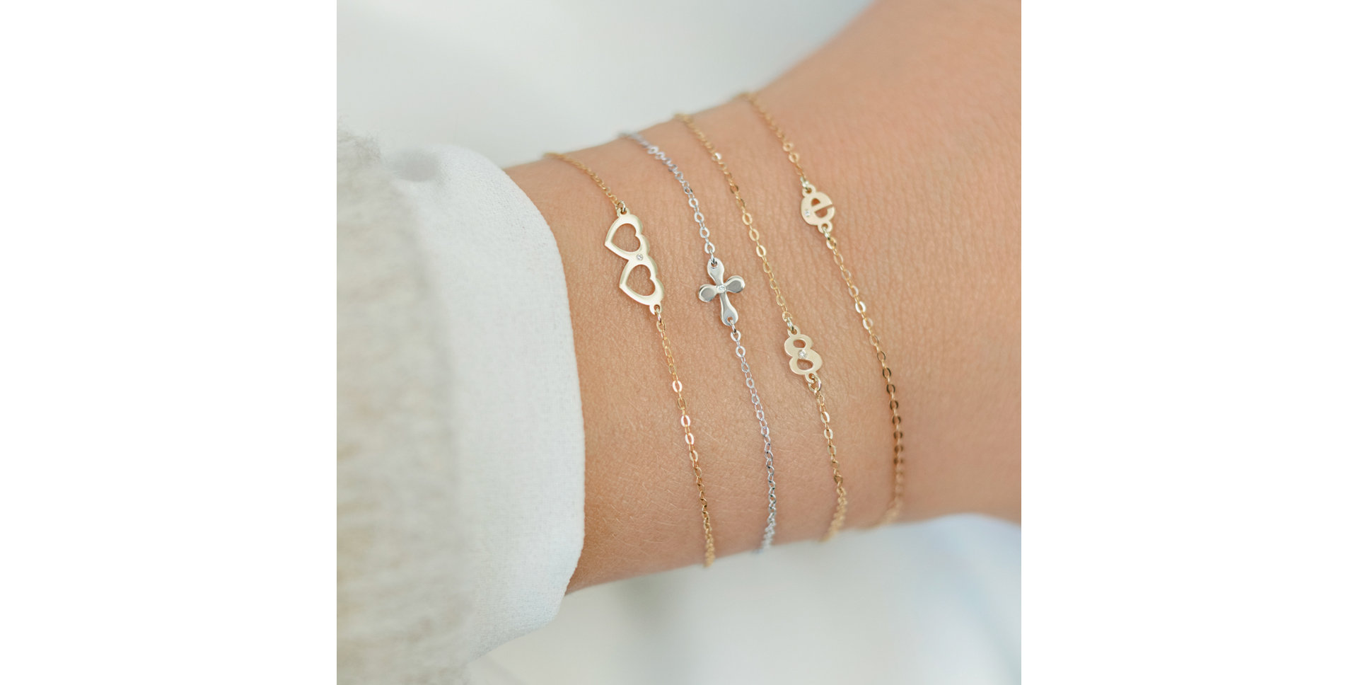 Náramok s diamantom Glory Religion