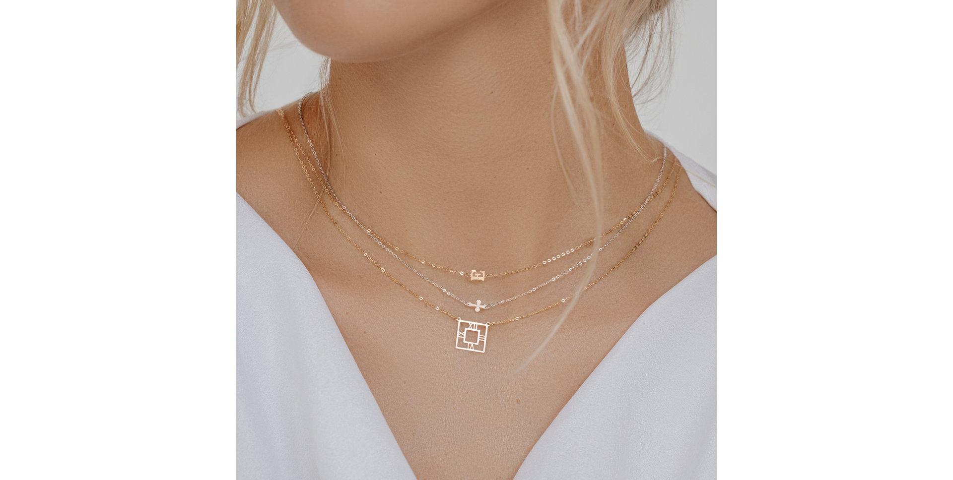 Náhrdelník s diamantom Glamour Treasure