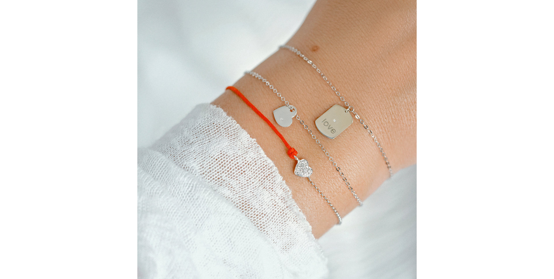 Náramok s diamantom Sweet Heart