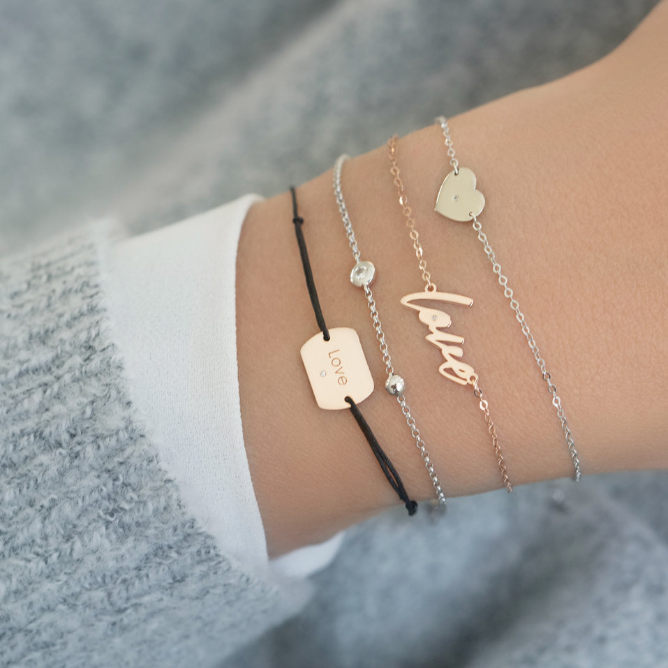 Náramok s diamantom My Heart