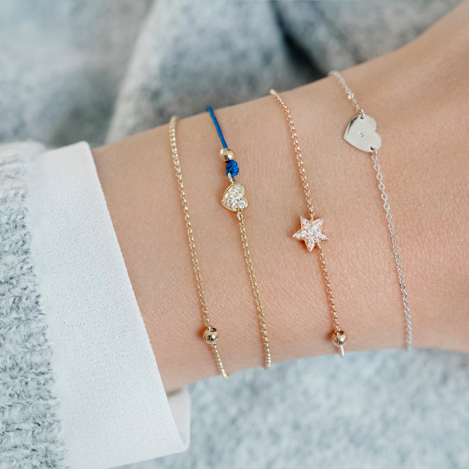 Náramok s diamantom My Heart