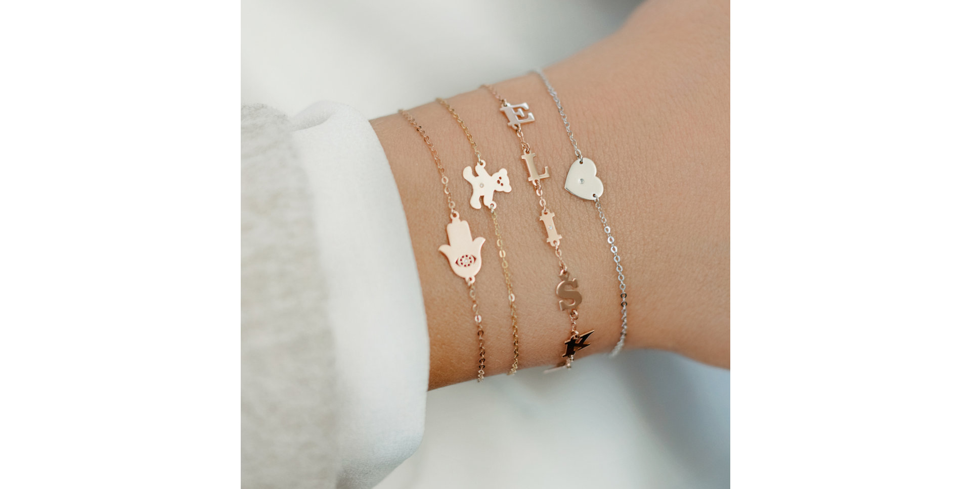 Náramok s diamantom My Heart