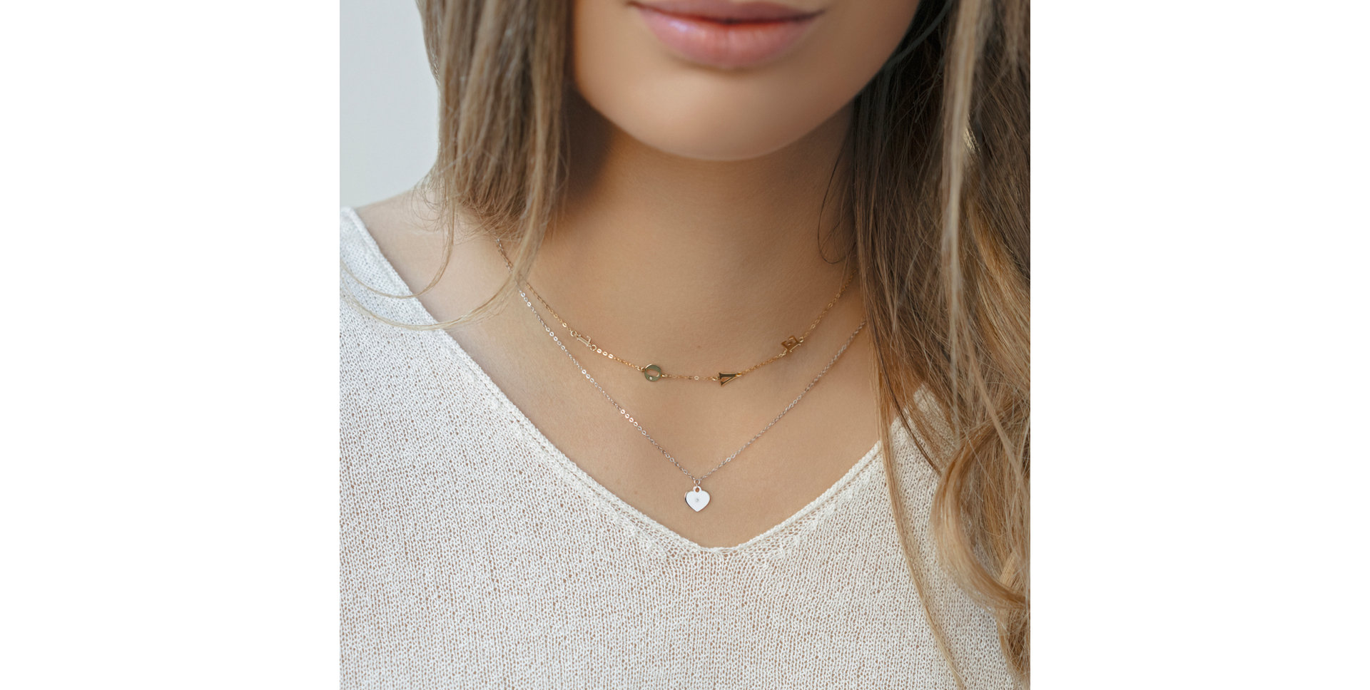 Náhrdelník s diamantom Dream Heart