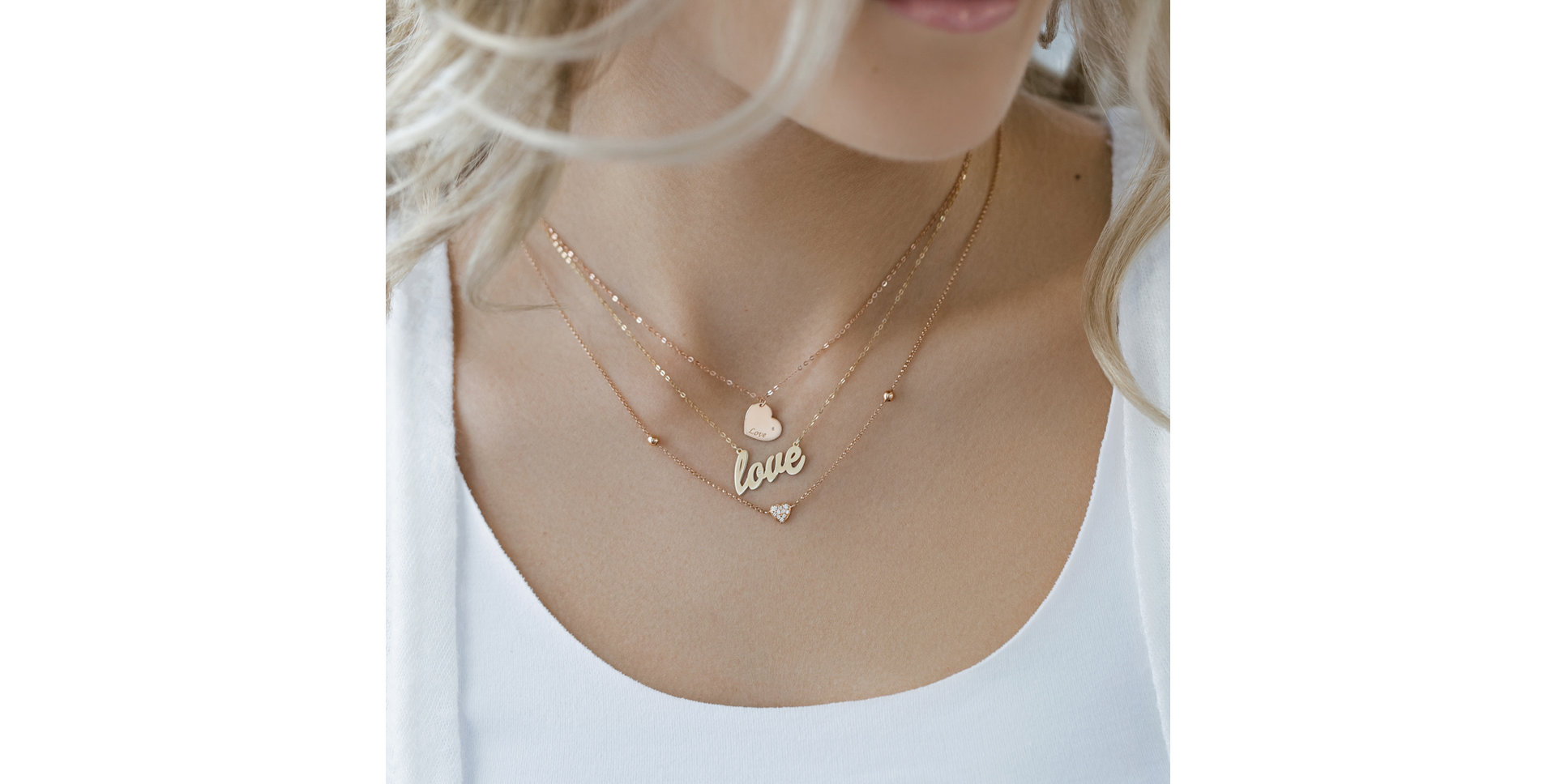 Náhrdelník s diamantom Envoy Love