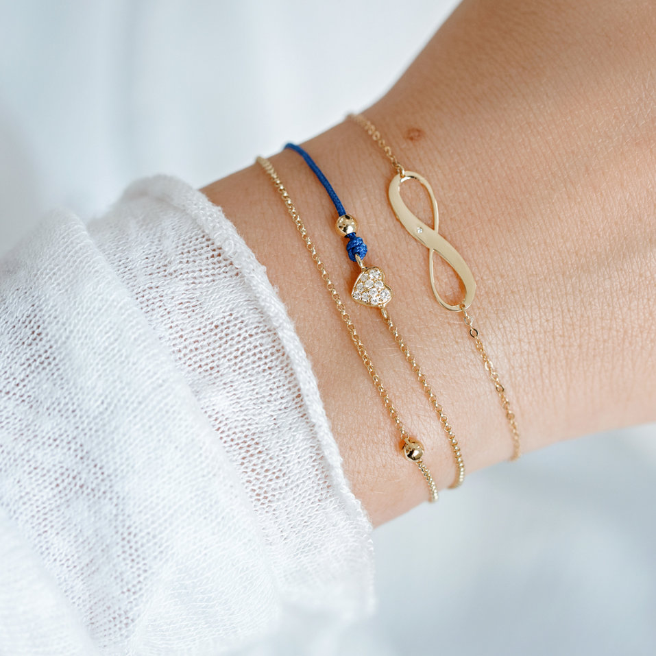 Náramok s diamantom My Infinite