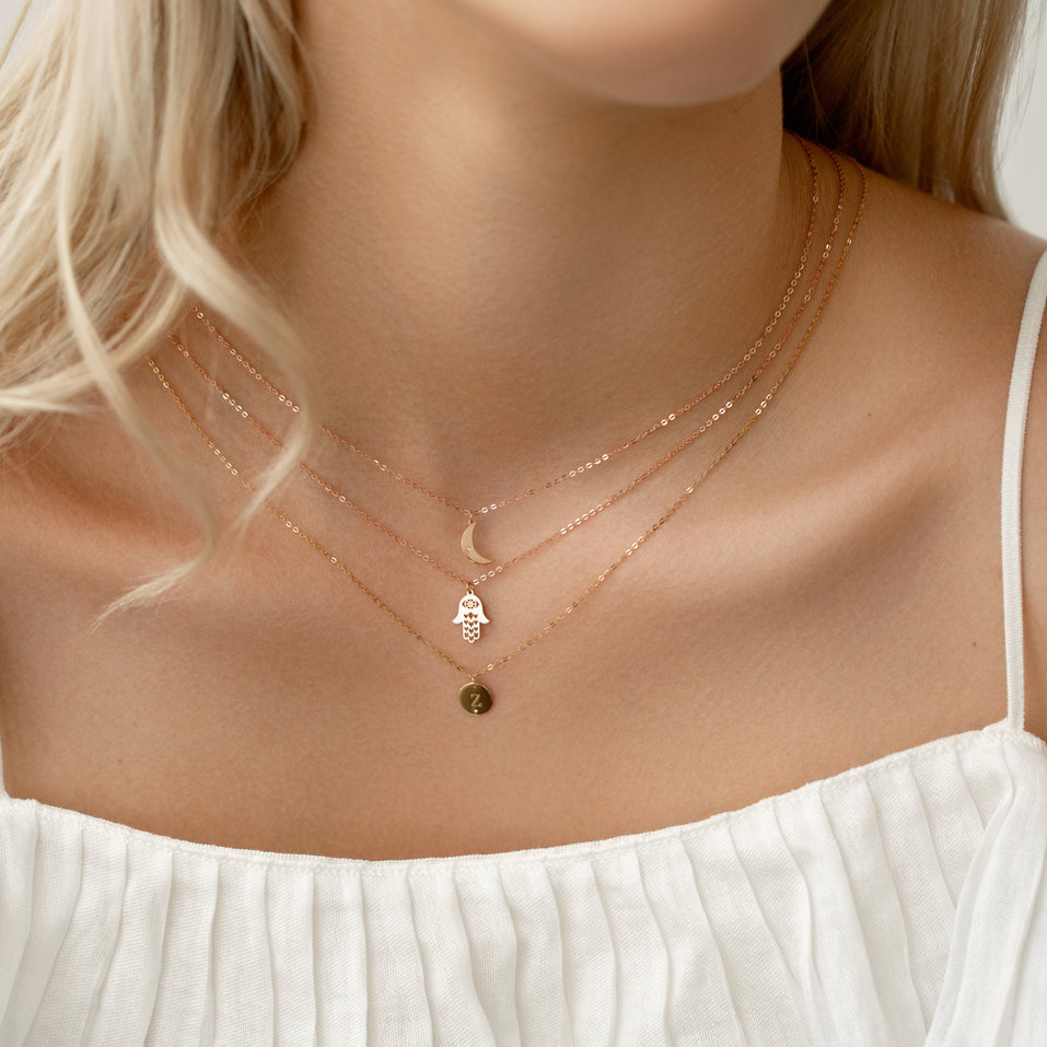 Náhrdelník s diamantom Miracle Moon