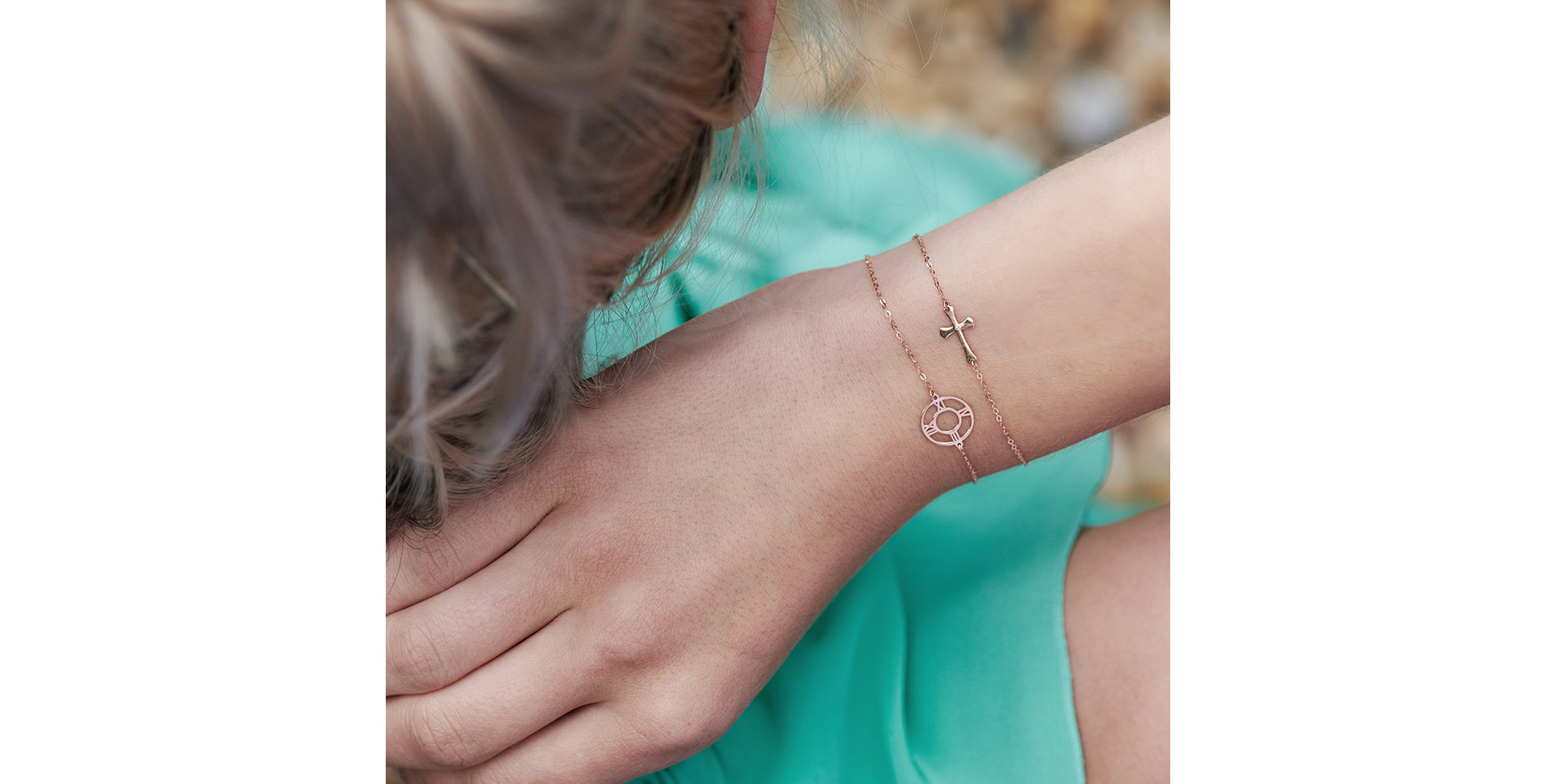 Náramok s diamantom Faith