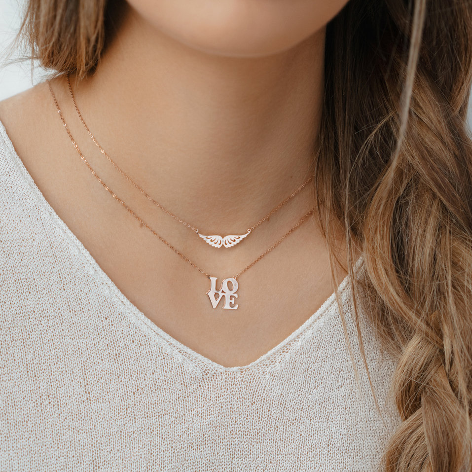 Náhrdelník s diamantom Charming Amour