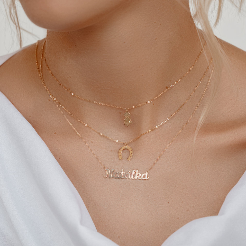 Náhrdelník s diamantom Personalized Gift
