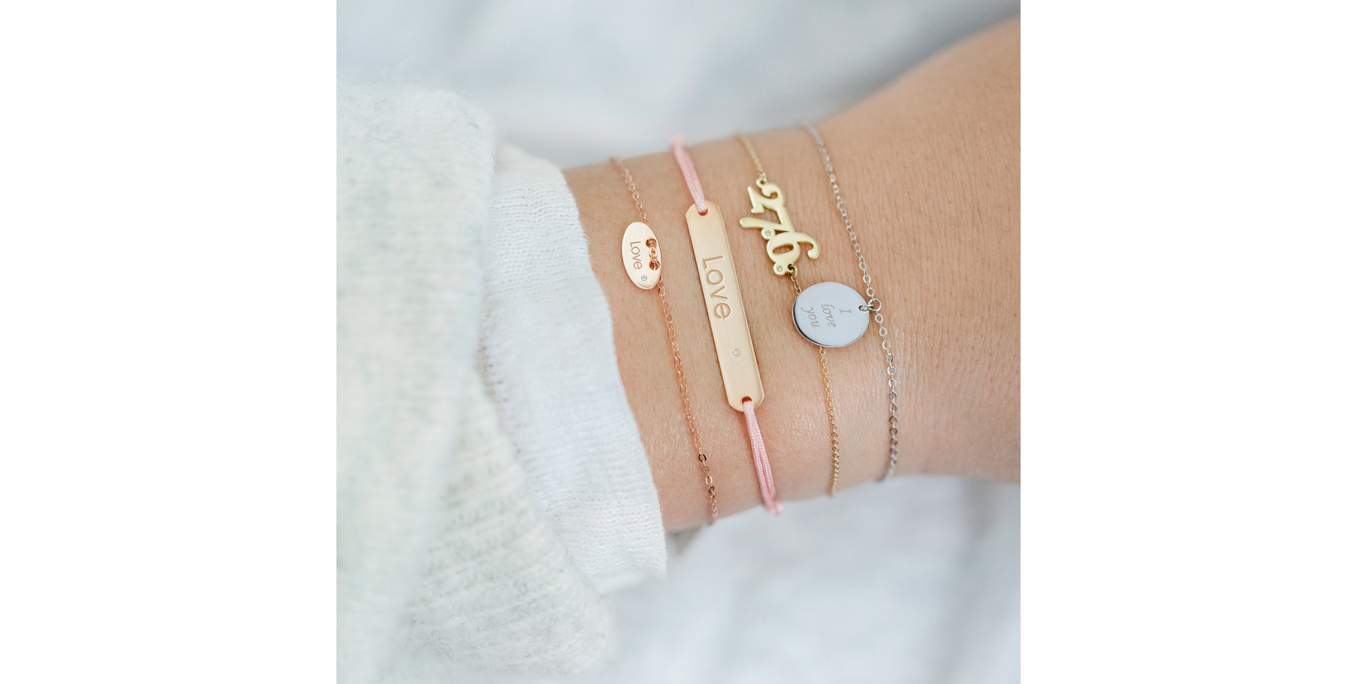 Náramok s briliantmi Date