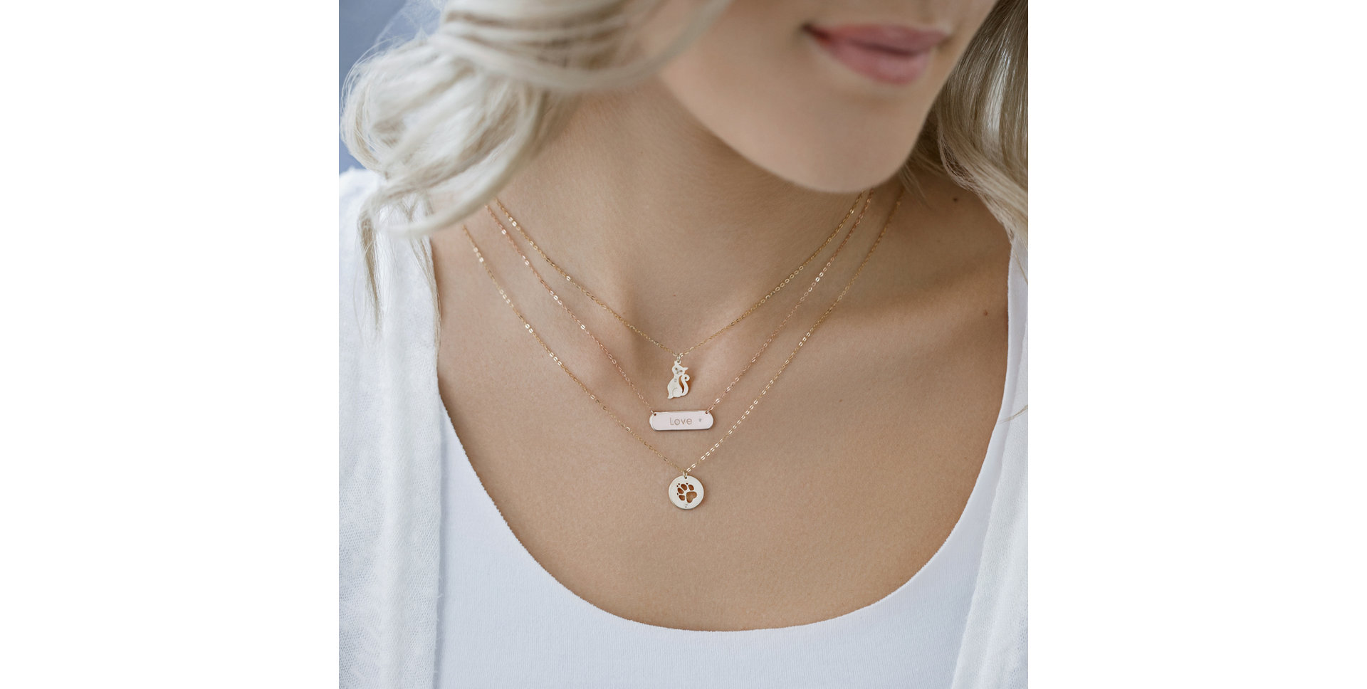 Náhrdelník s diamantom Posh Amour