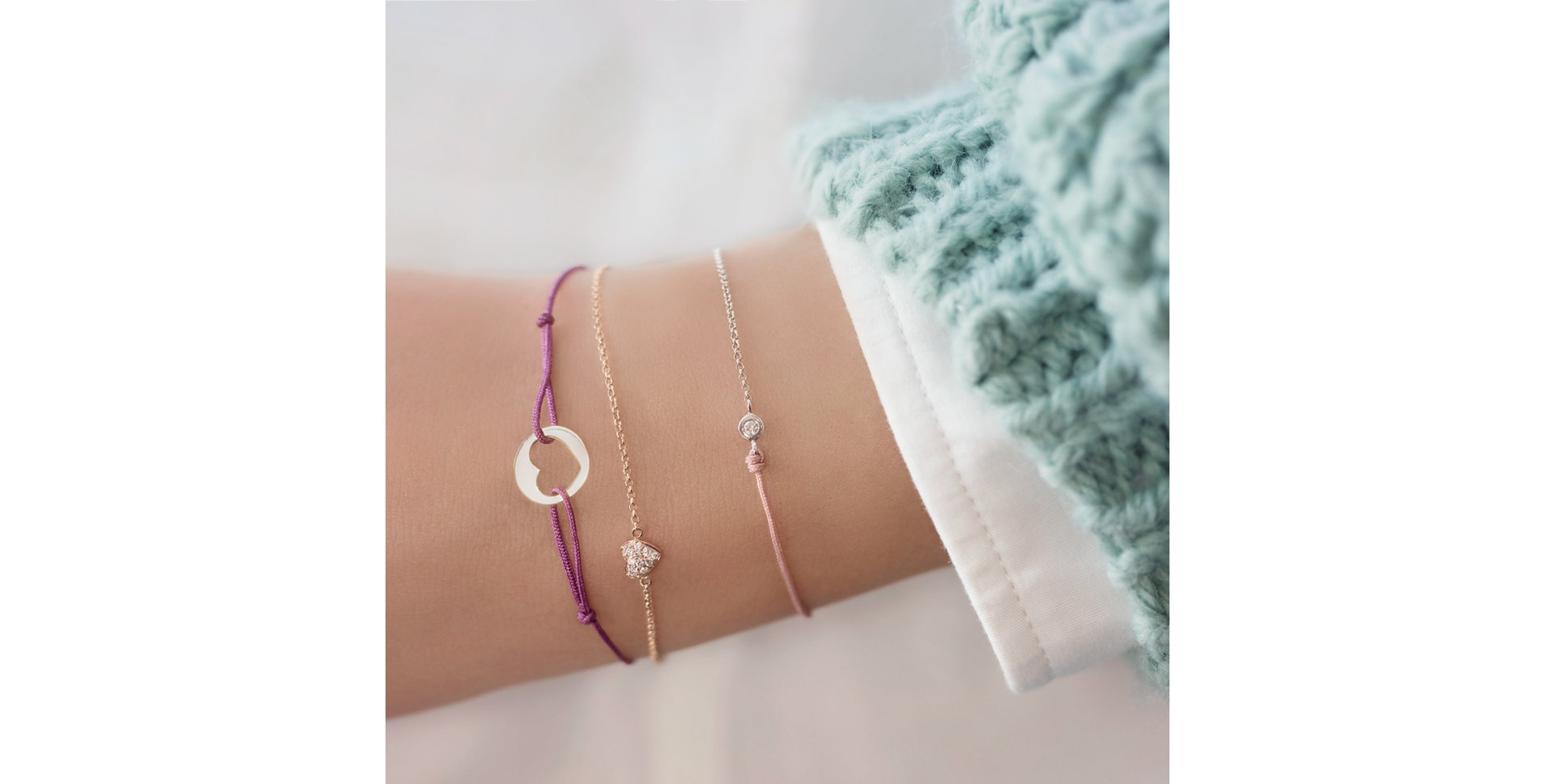 Náramok s diamantom My Signature