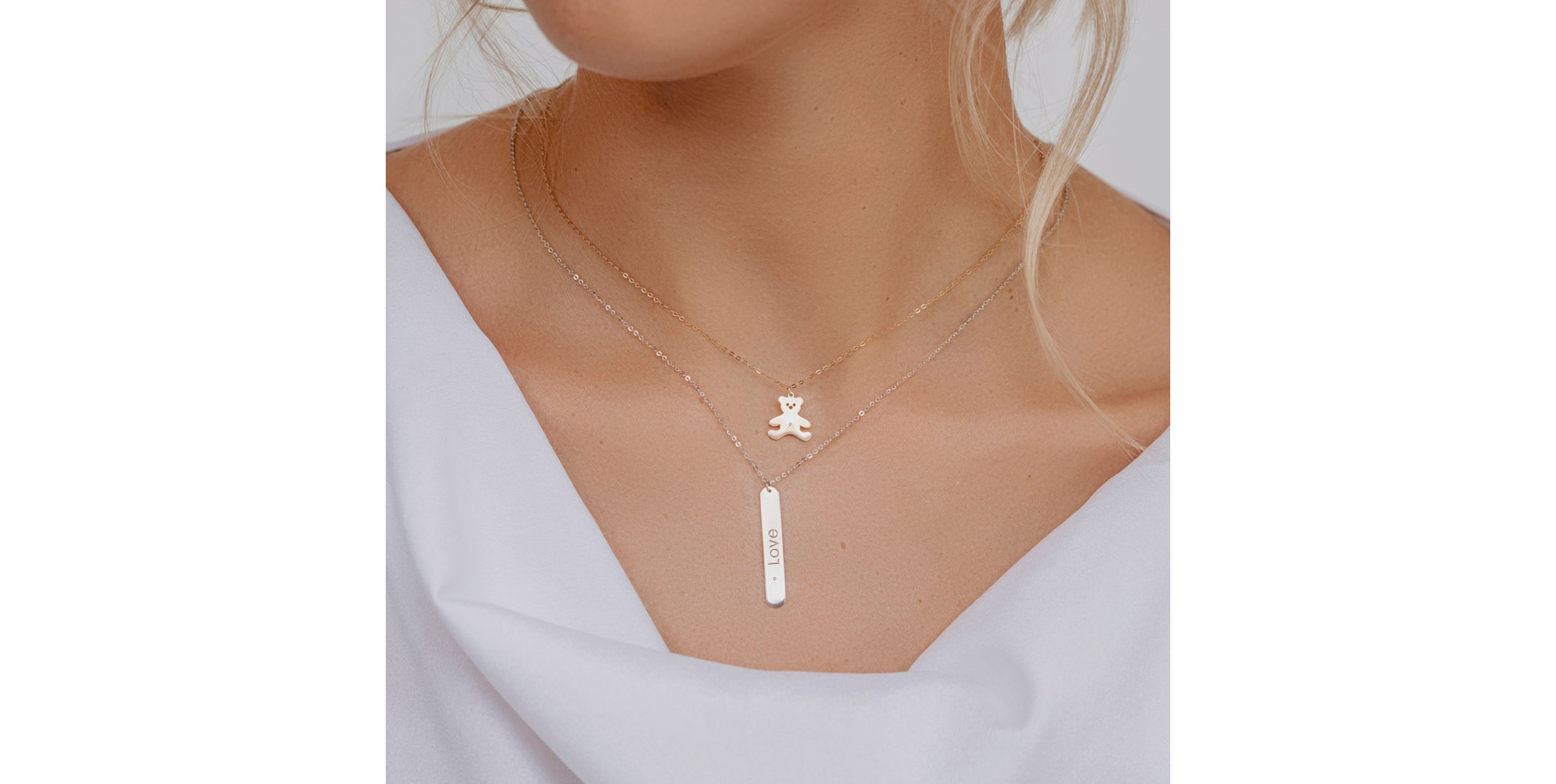 Náhrdelník s diamantom Imposant Amour