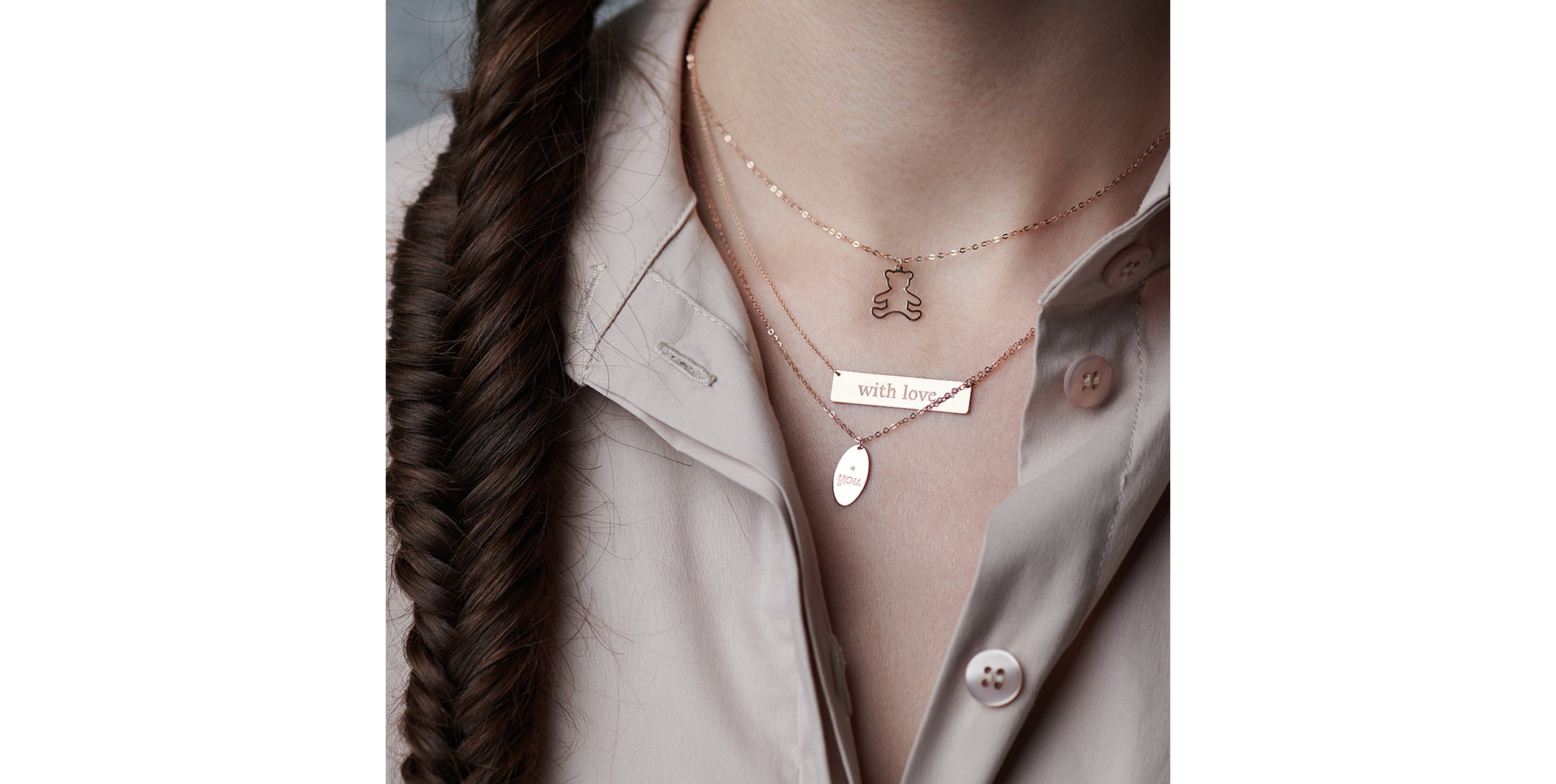 Náhrdelník s diamantom Fantasy Amour