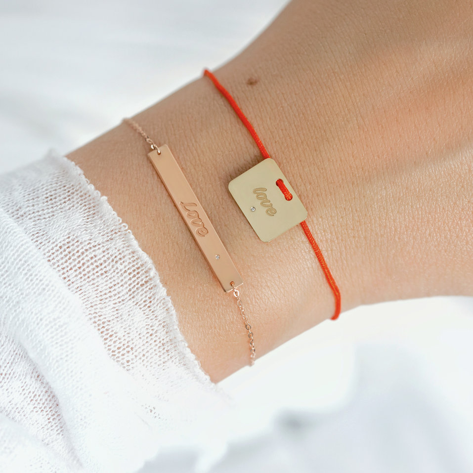 Náramok s diamantom Love Secret Amour