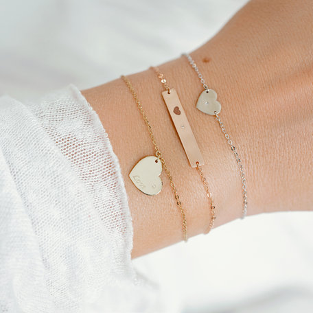Náramok s diamantom Heart