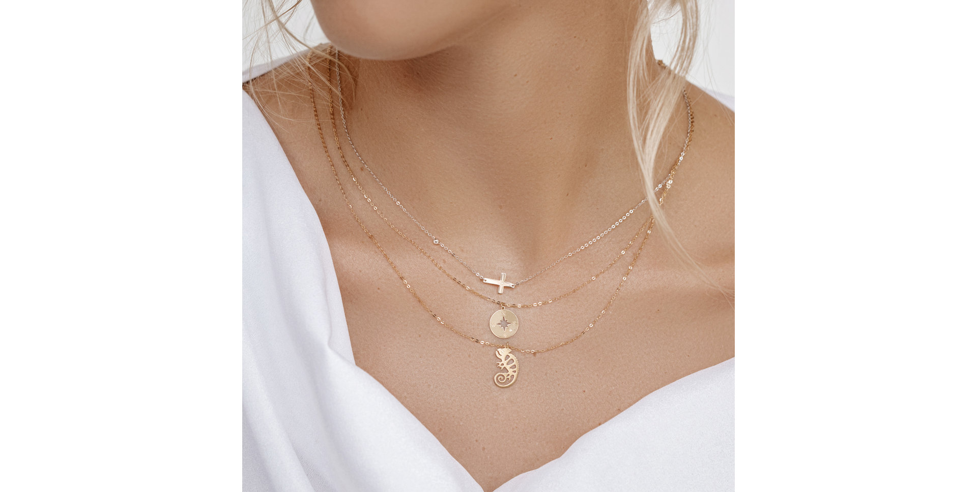 Náhrdelník s diamantom Faith Diamond