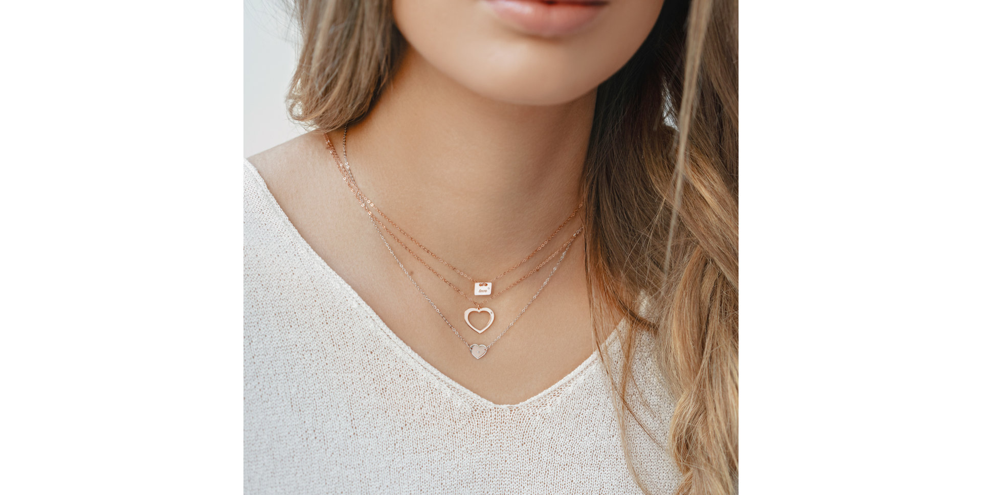 Náhrdelník s diamantom One Heart