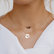 Náhrdelník s diamantom Initials5