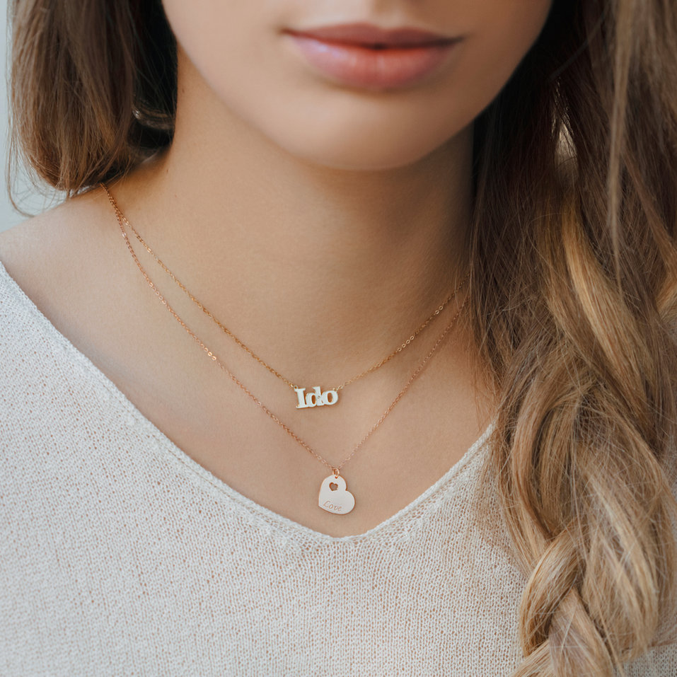 Náhrdelník s diamantom I DO