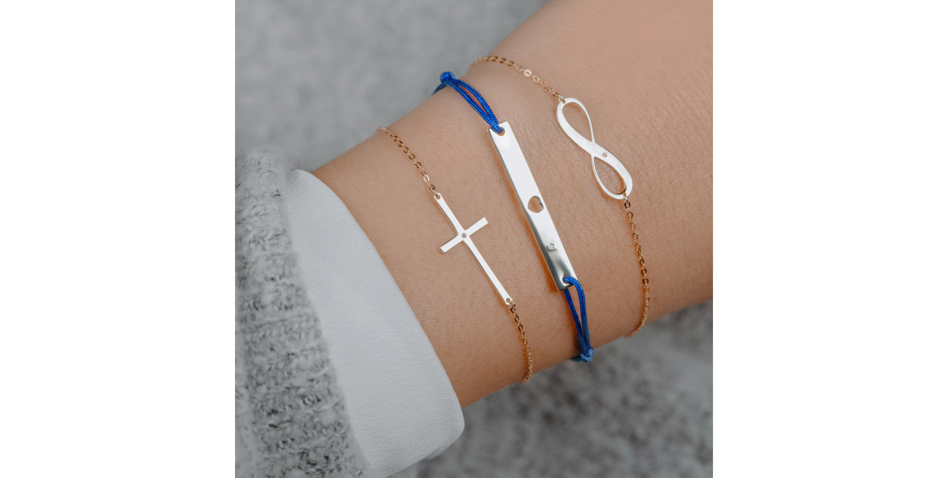 Náramok s diamantom Cross