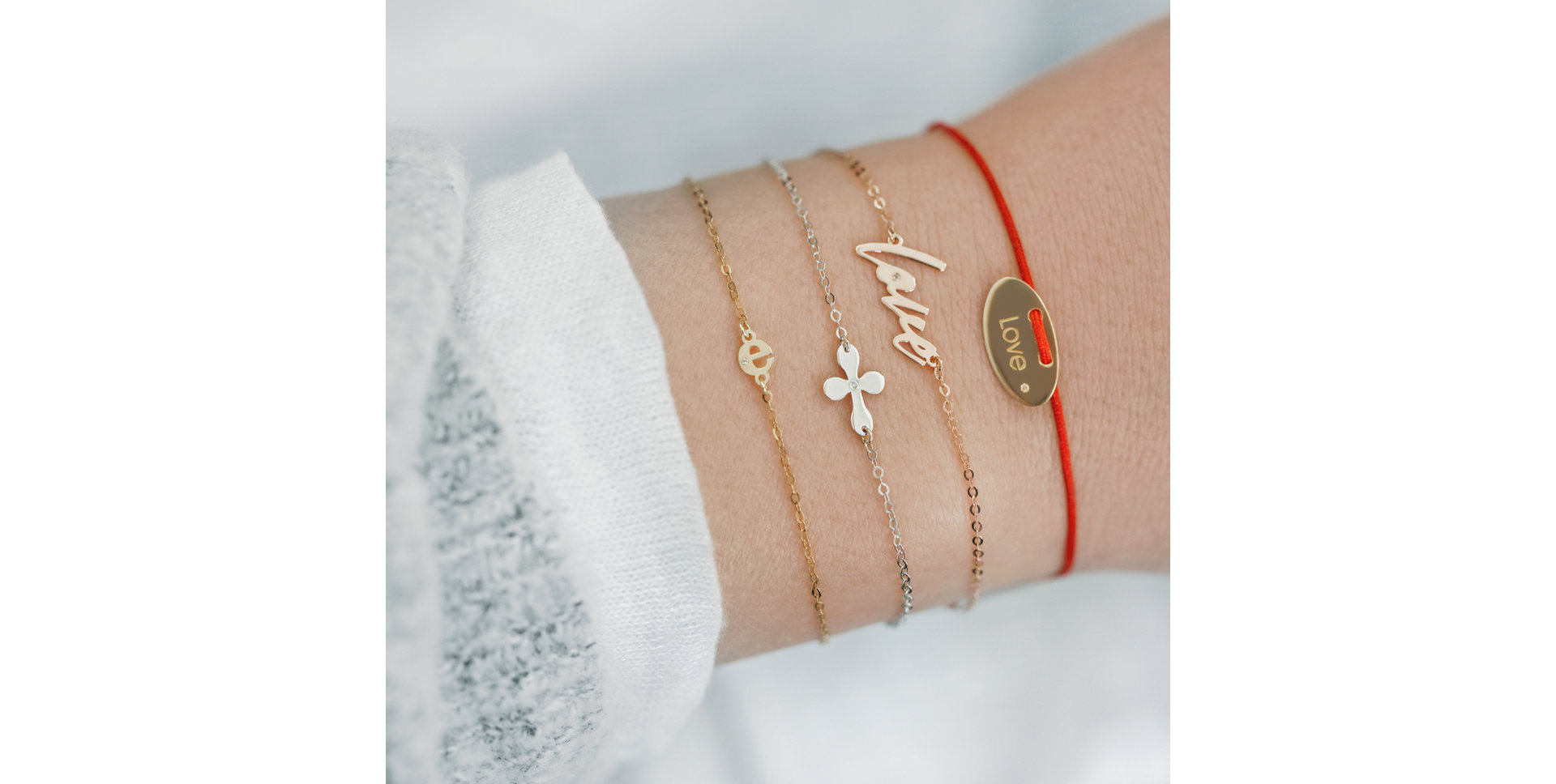 Náramok s diamantom Love Maker